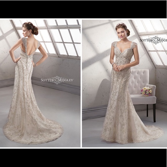 Sottero and Midgley irena gown wedding dress - Picture 8 of 15